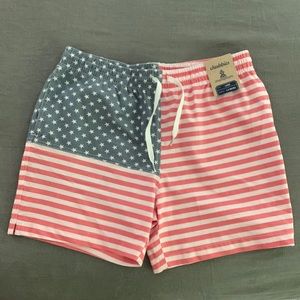 Chubbies American Flag Swim Trunks